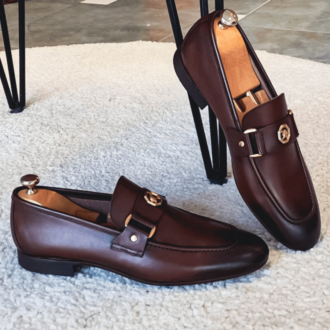 Eli | Classic Leather Loafers - Shoes - MOOD Melbourne