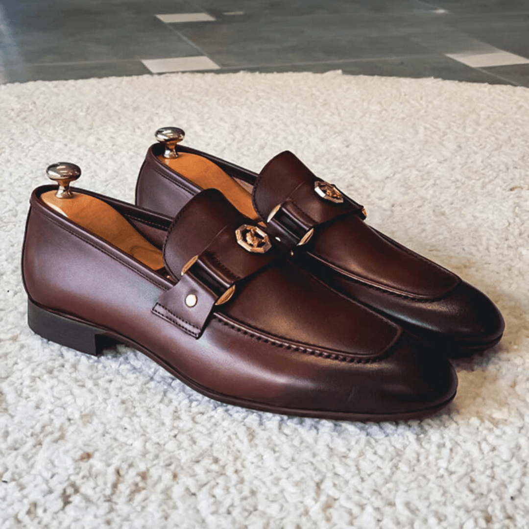 Eli | Classic Leather Loafers - Shoes - MOOD Melbourne