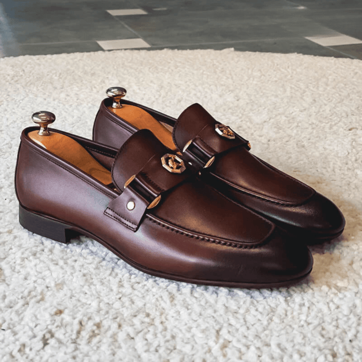 Eli | Classic Leather Loafers - Shoes - MOOD Melbourne