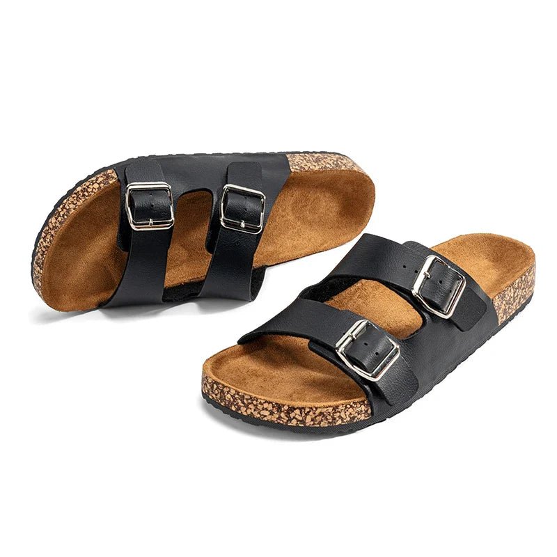Elias | Double - Strap Slip - On Men’s Sandals - Sandals - MOOD Melbourne