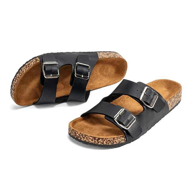 Elias | Double - Strap Slip - On Men’s Sandals - Sandals - MOOD Melbourne