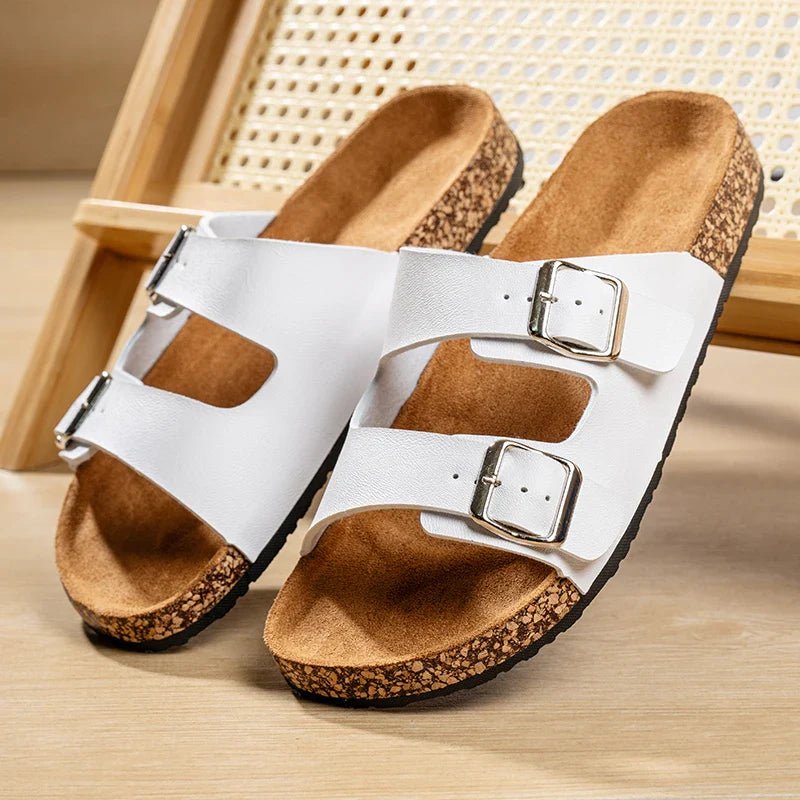 Elias | Double - Strap Slip - On Men’s Sandals - Sandals - MOOD Melbourne
