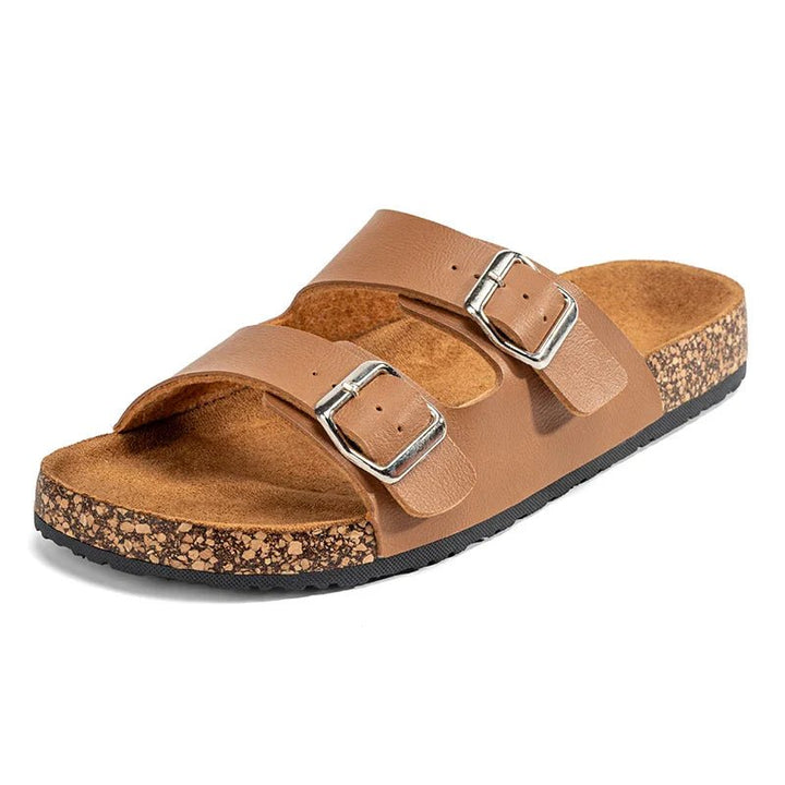 Elias | Double - Strap Slip - On Men’s Sandals - Sandals - MOOD Melbourne