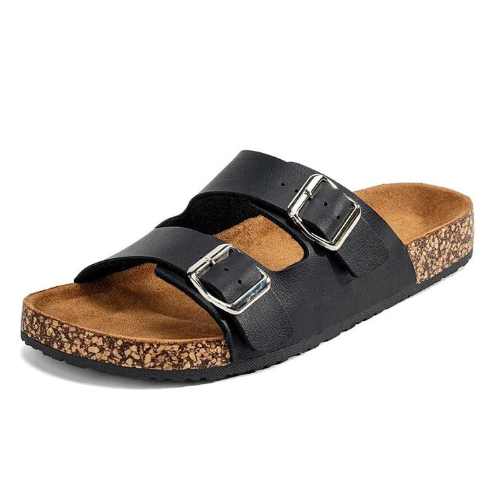 Elias | Double - Strap Slip - On Men’s Sandals - Sandals - MOOD Melbourne