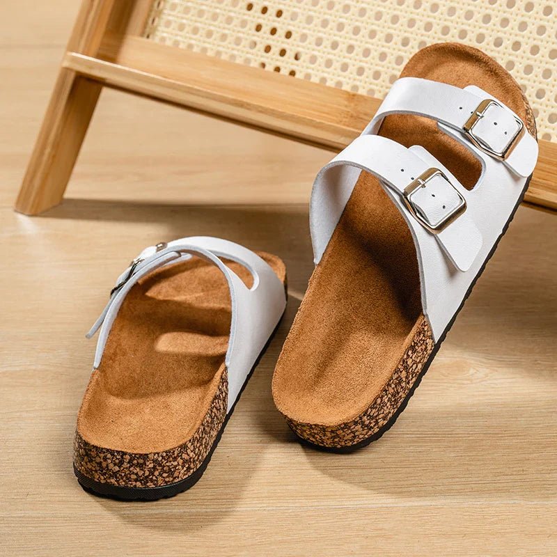 Elias | Double - Strap Slip - On Men’s Sandals - Sandals - MOOD Melbourne