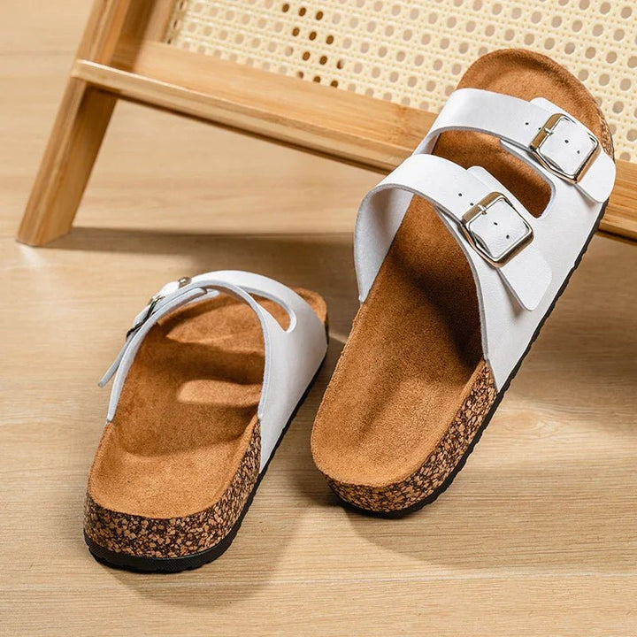 Elias | Double - Strap Slip - On Men’s Sandals - Sandals - MOOD Melbourne