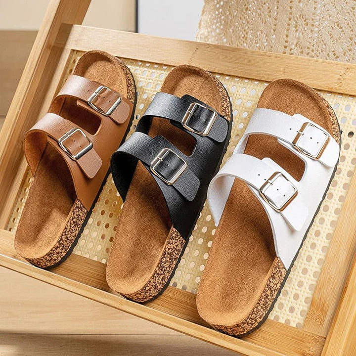 Elias | Double - Strap Slip - On Men’s Sandals - Sandals - MOOD Melbourne