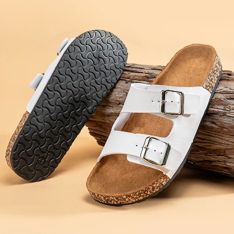 Elias | Double - Strap Slip - On Men’s Sandals - Sandals - MOOD Melbourne