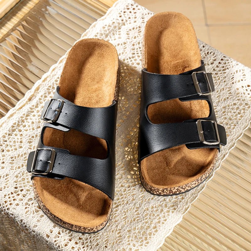 Elias | Double - Strap Slip - On Men’s Sandals - Sandals - MOOD Melbourne