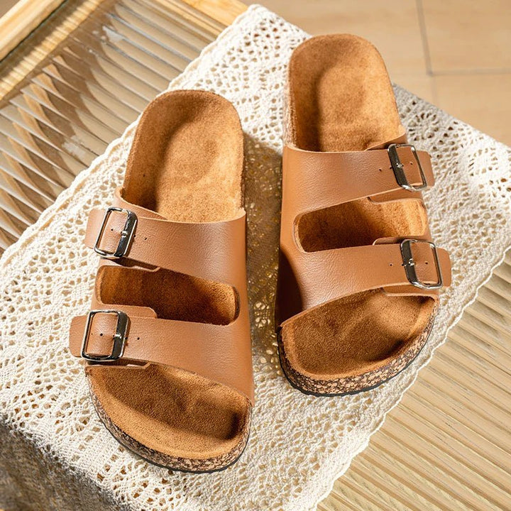 Elias | Double - Strap Slip - On Men’s Sandals - Sandals - MOOD Melbourne