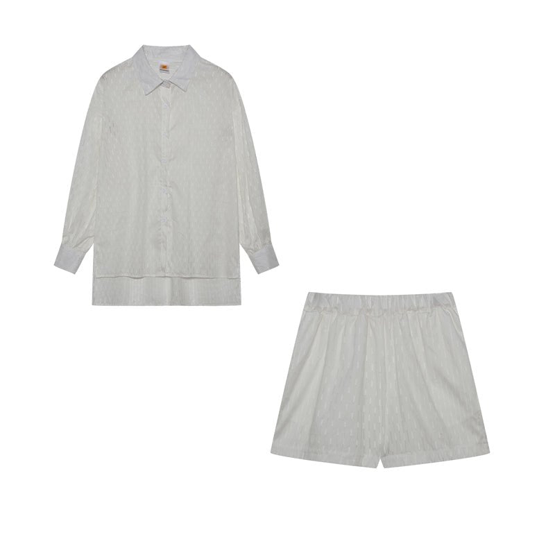Elizabeth™ - Breezy Shirt and Shorts Set - Two Pieces - SKU_1732591423476_796 - MOOD Melbourne