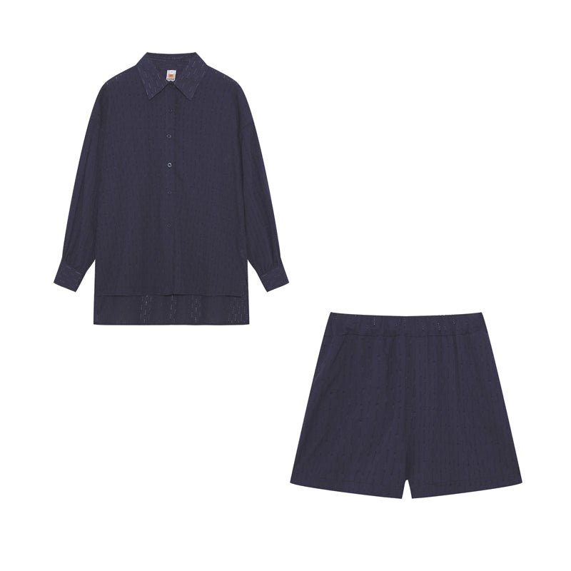 Elizabeth™ - Breezy Shirt and Shorts Set - Two Pieces - SKU_1732591423476_796 - MOOD Melbourne