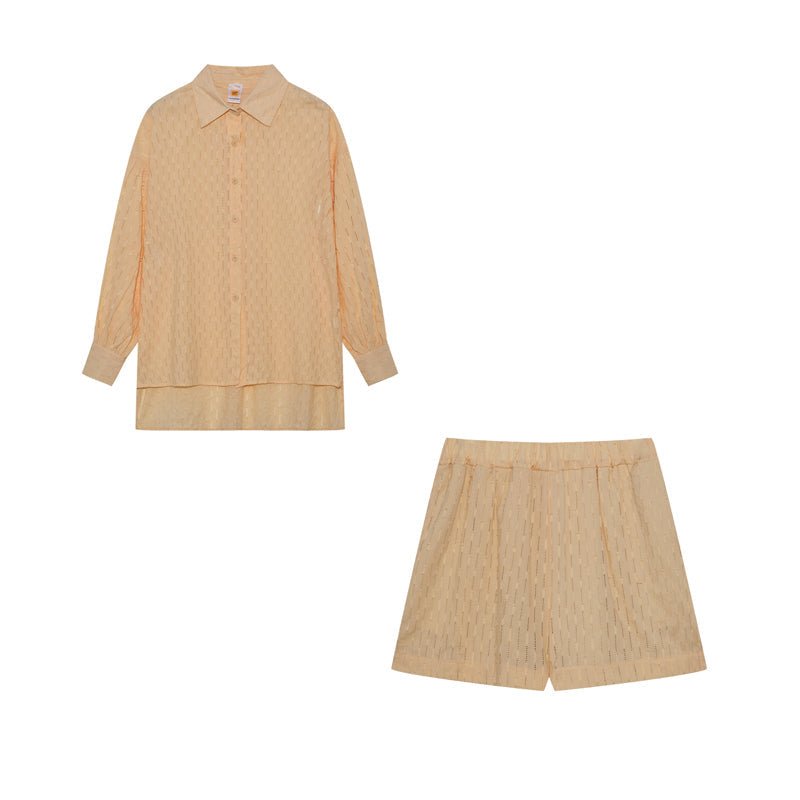 Elizabeth™ - Breezy Shirt and Shorts Set - Two Pieces - SKU_1732591423476_796 - MOOD Melbourne