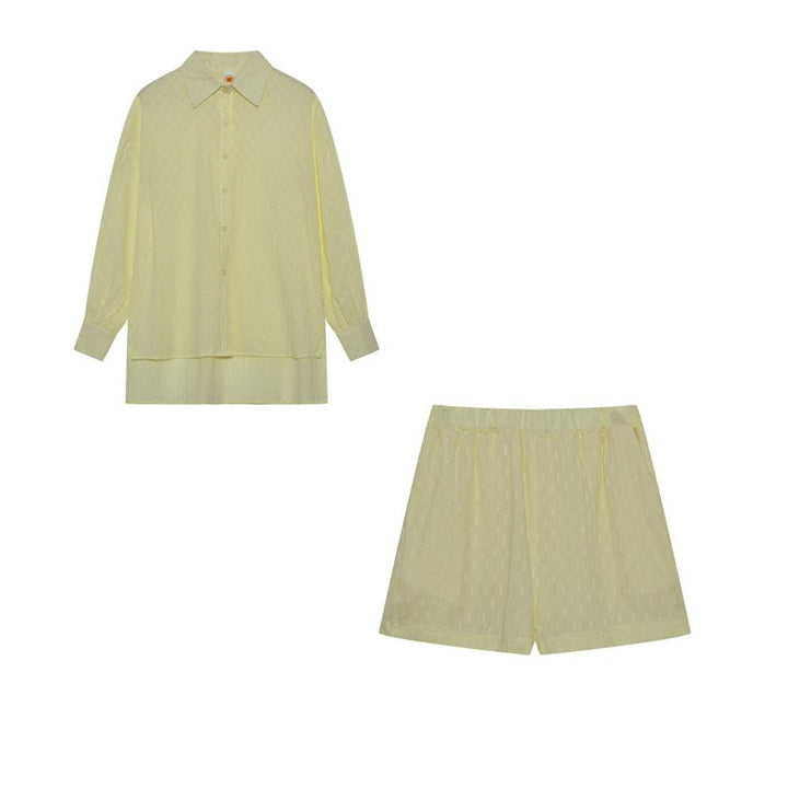Elizabeth™ - Breezy Shirt and Shorts Set - Two Pieces - SKU_1732591423476_796 - MOOD Melbourne