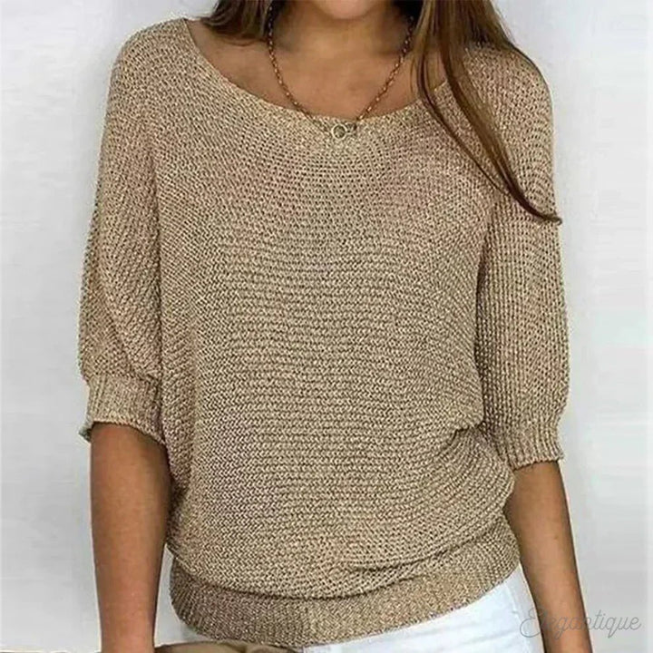 Elle™ | Cozy Chic Loose - Knit Sweater - Blouse&Shirts - MOOD Melbourne