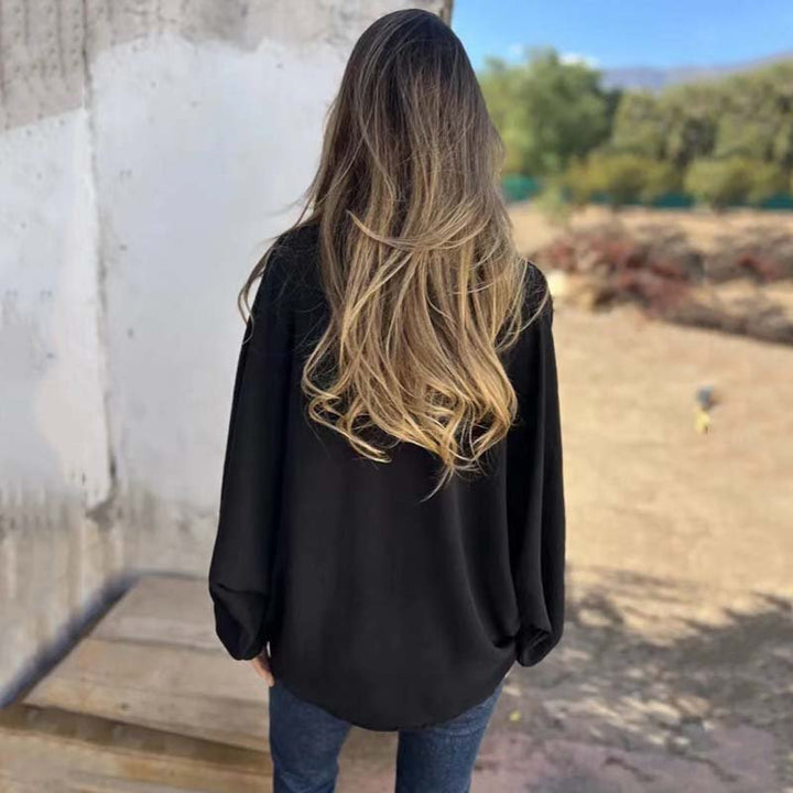 Elysa™ - Elegant Button - Up Blouse - DWOD3 - TV894001 - MOOD Melbourne