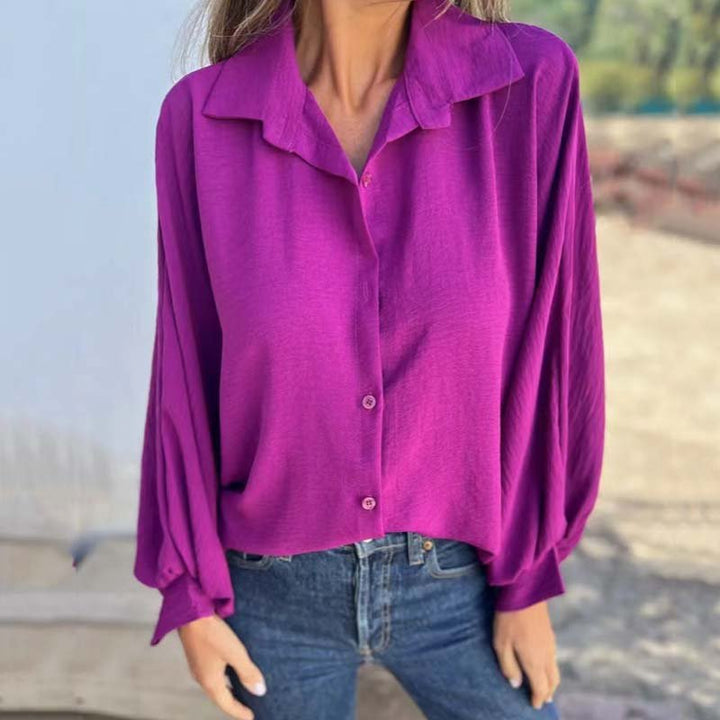 Elysa™ - Elegant Button - Up Blouse - DWOD3 - TV894033 - MOOD Melbourne