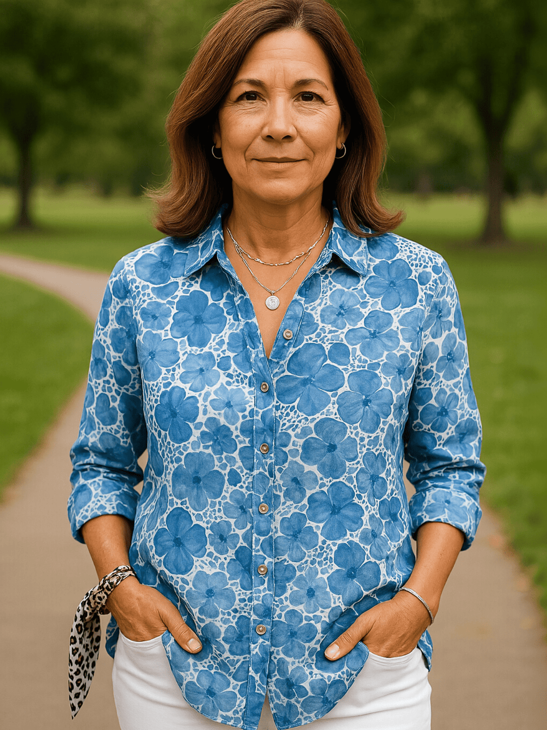 Emma | Elegance Button - Up Shirt - Blouses & Shirts - AUS - 0224 - MOOD Melbourne