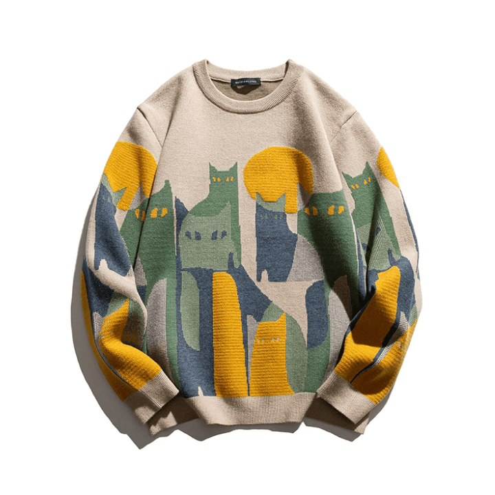 Felix | Stylish Cat Sweater - Sweater - MOOD Melbourne