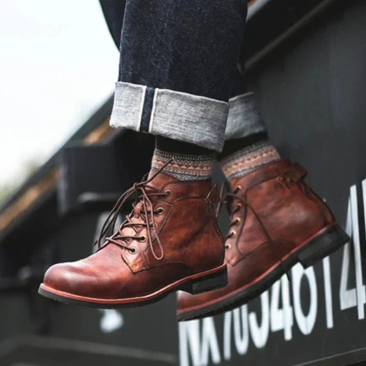 Gianni | Stylish Men Vintage Boots - Boots - MOOD Melbourne