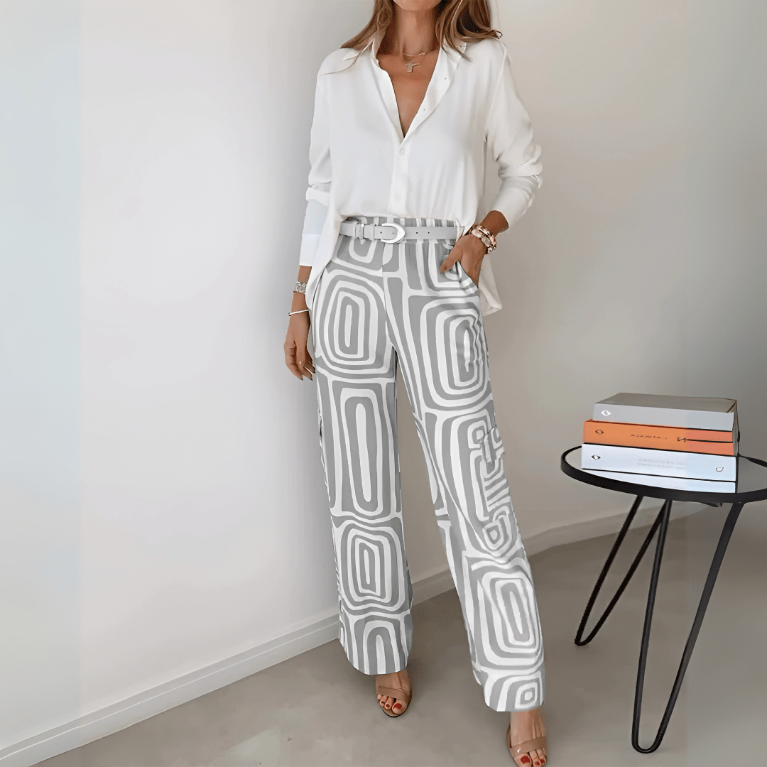 Giulia | Chic Modern Two - Piece Set - Outfit set - MOOD Melbourne