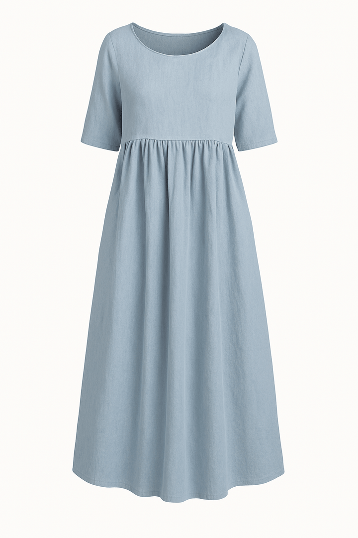Grace | Casual Loose Tummy Covering Dress - Dresses - MOOD Melbourne
