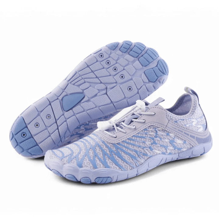 Grey | Lightweight non - slip barefoot shoes (Unisex) - MOOD Melbourne