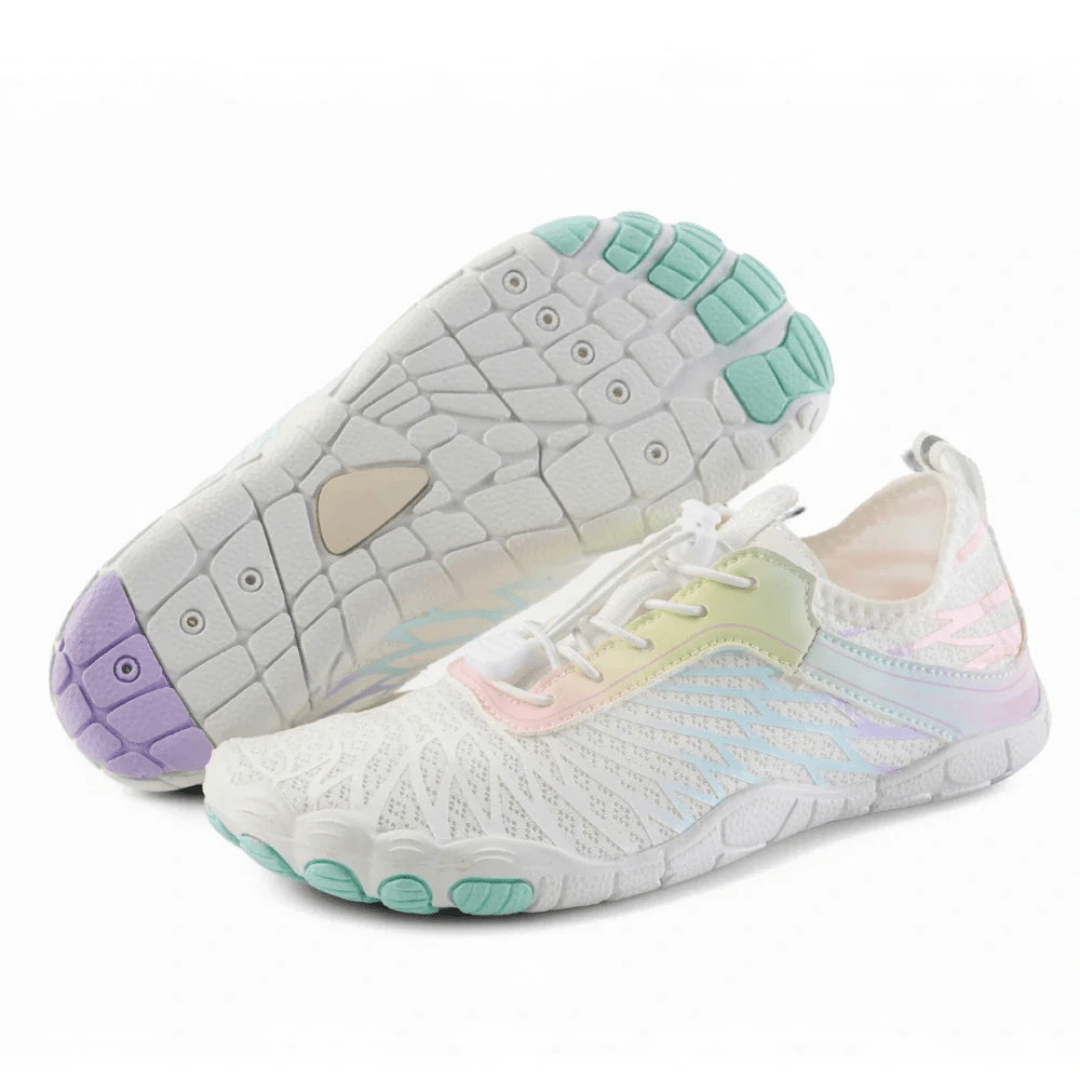 Grey | Lightweight non - slip barefoot shoes (Unisex) - MOOD Melbourne