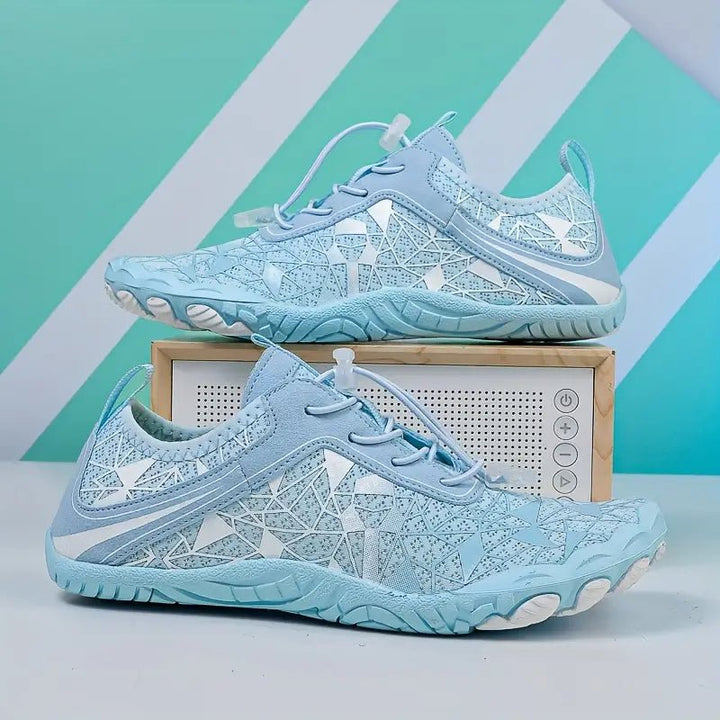 Grey | Lightweight non - slip barefoot shoes (Unisex) - MOOD Melbourne