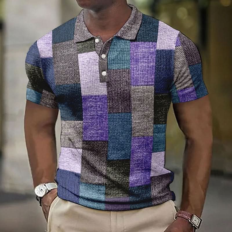 Henry™ | Stylish Multi - Color Polo Shirt - AUS - 0176 - MOOD Melbourne