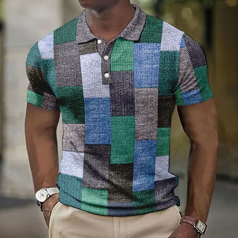 Henry™ | Stylish Multi - Color Polo Shirt - AUS - 0176 - MOOD Melbourne