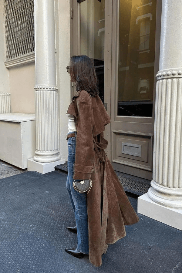 Ilira | Chic Vegan Leather Trench - Jackets - MOOD Melbourne