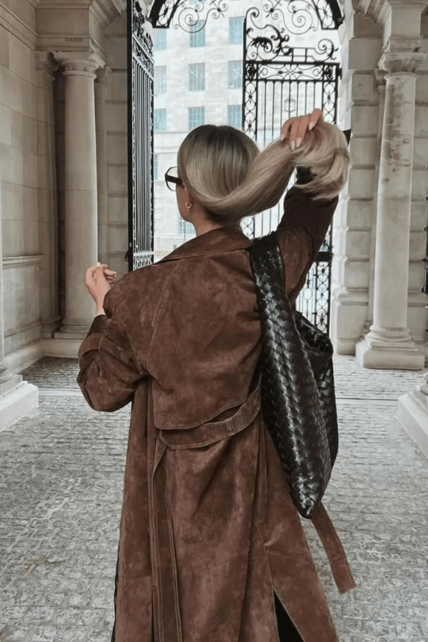 Ilira | Chic Vegan Leather Trench - Jackets - MOOD Melbourne