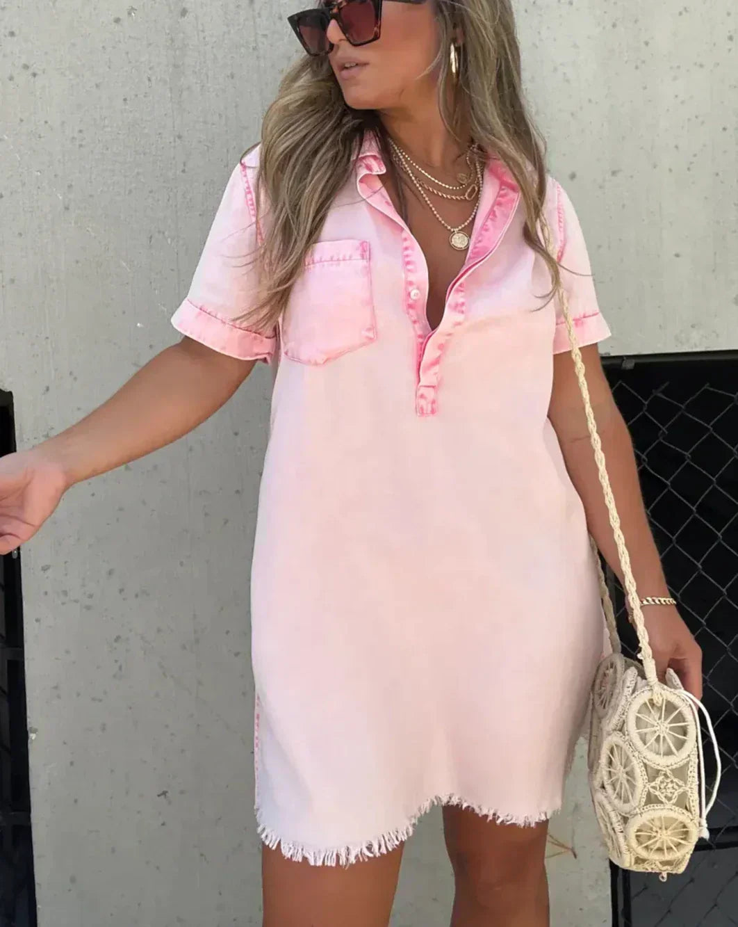 Griselda | Denim Dress