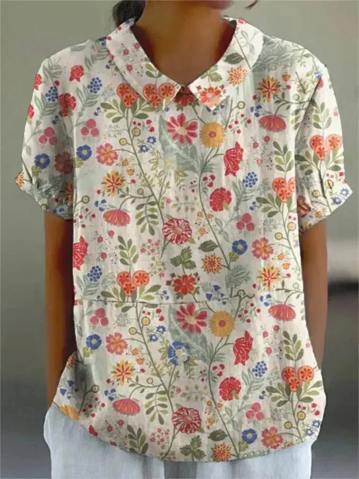 Inga | Floral Print Blouse - Blouses & Shirts - AUS - 0022 - MOOD Melbourne