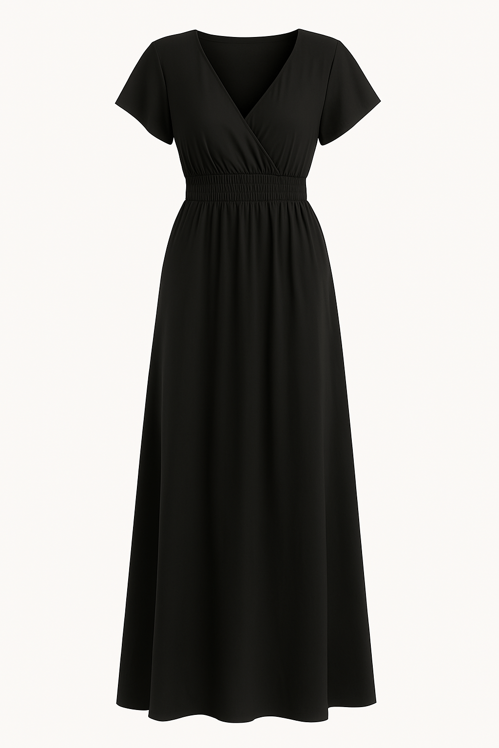 Isabella | Casual V - Neck Tummy Covering Dress - Dresses - MOOD Melbourne