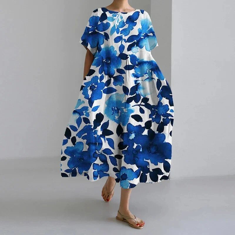 Isabella | Elegant Vibrant Floral Dress - Dresses - MOOD Melbourne