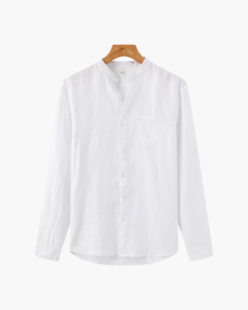 Jalen | Minimalist Long - Sleeve Men’s Shirt - Shirts - MOOD Melbourne