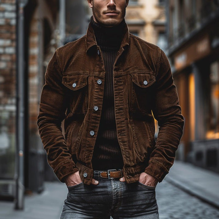 Jett | Retro Classic Men’s Corduroy Jacket - Jackets - MOOD Melbourne