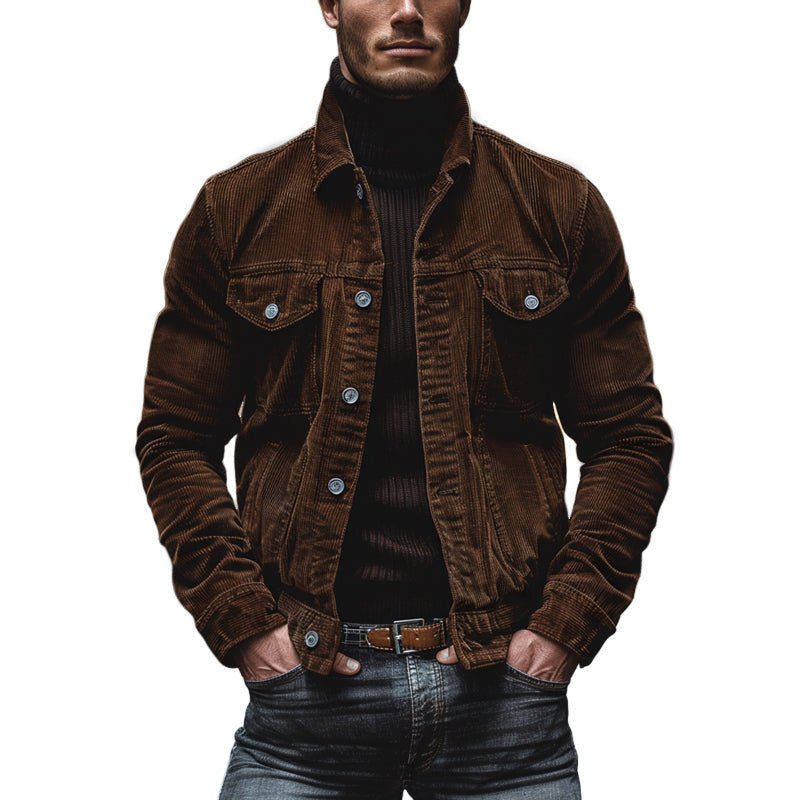 Jett | Retro Classic Men’s Corduroy Jacket - Jackets - MOOD Melbourne