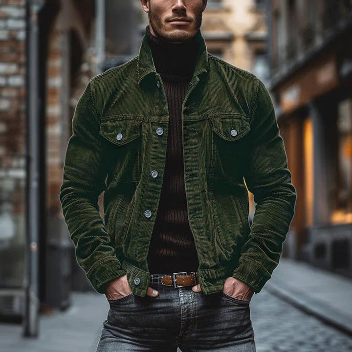 Jett | Retro Classic Men’s Corduroy Jacket - Jackets - MOOD Melbourne