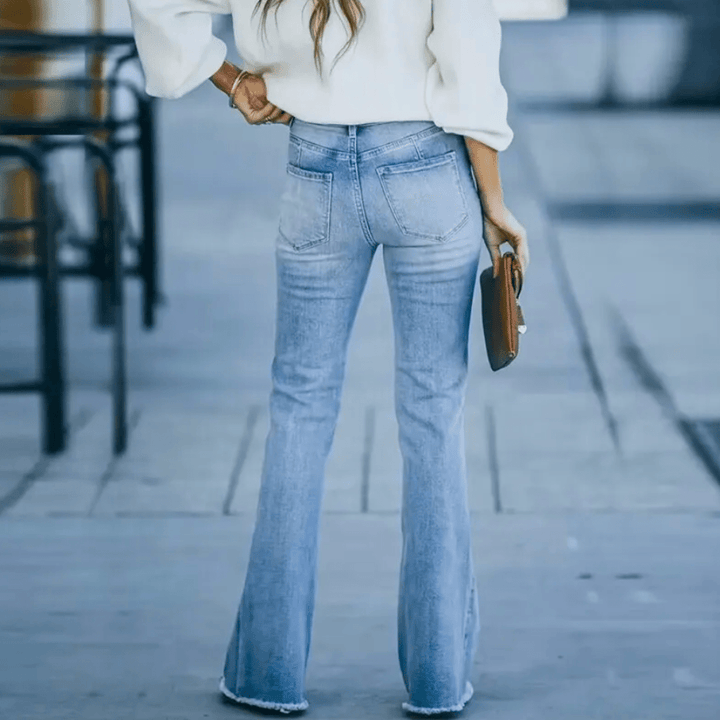 Jolie - Stretchy Boho Jeans - Pants - MOOD Melbourne