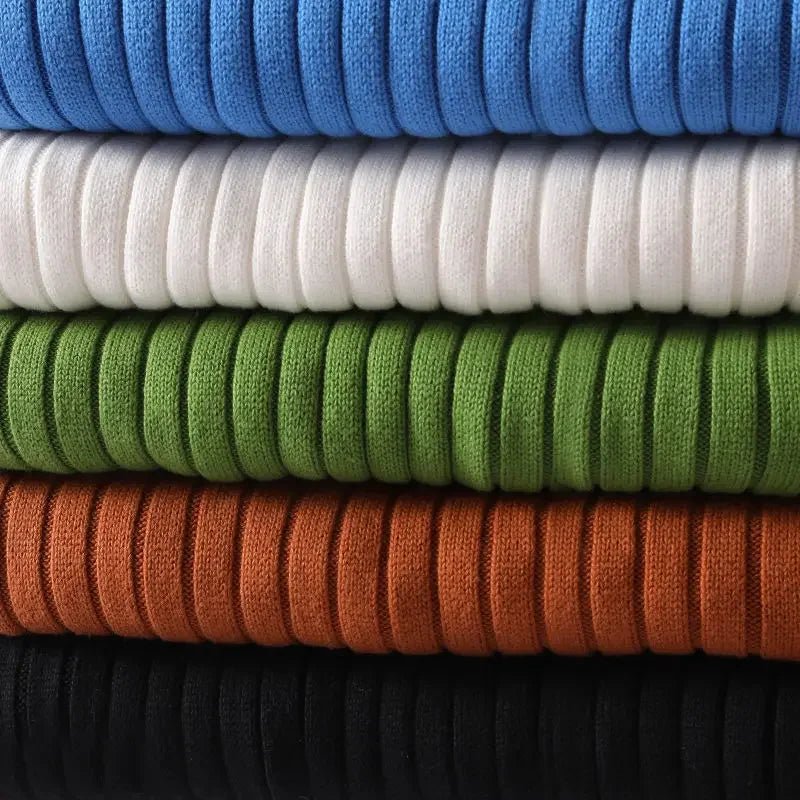 Julian | Minimalist Ribbed Turtleneck Sweater - Sweater - MOOD Melbourne