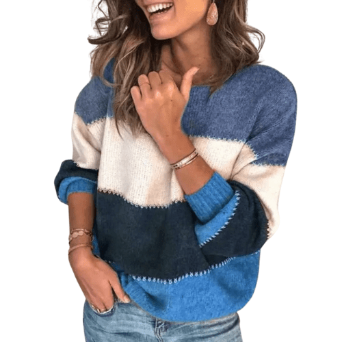 Kaela | Casual Colorblock Women’s Sweater - Sweater - MOOD Melbourne