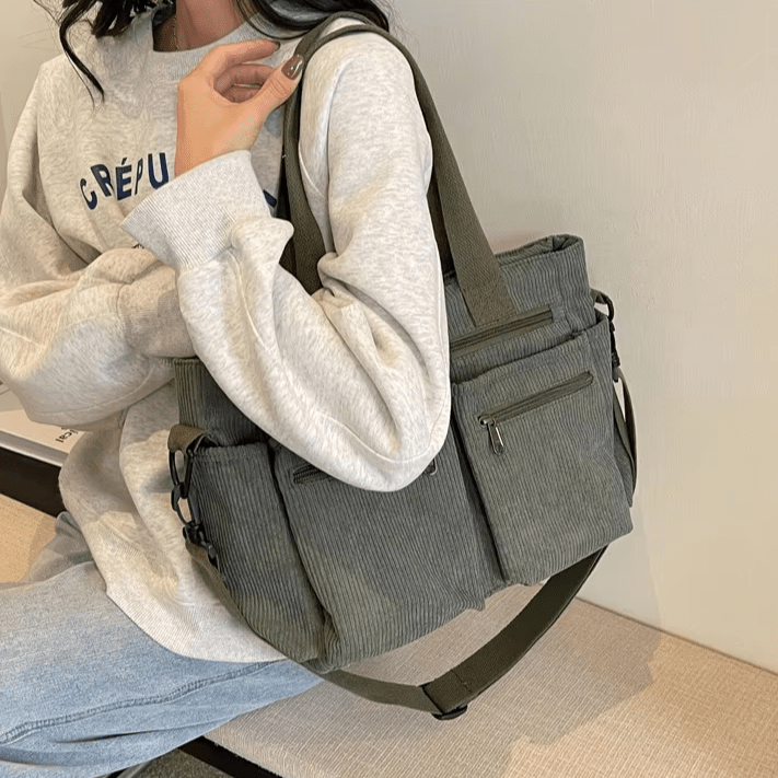 Kaela | Practical Multi - Pocket Women’s Shoulder Bag - Bag - MOOD Melbourne