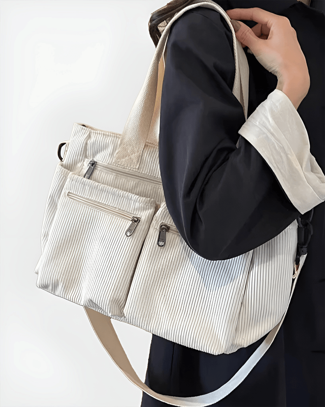 Kaela | Practical Multi - Pocket Women’s Shoulder Bag - Bag - MOOD Melbourne