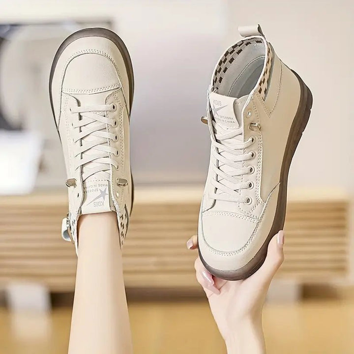 Karisa | Sporty Platform Lace - Up Sneakers - Boots - MOOD Melbourne