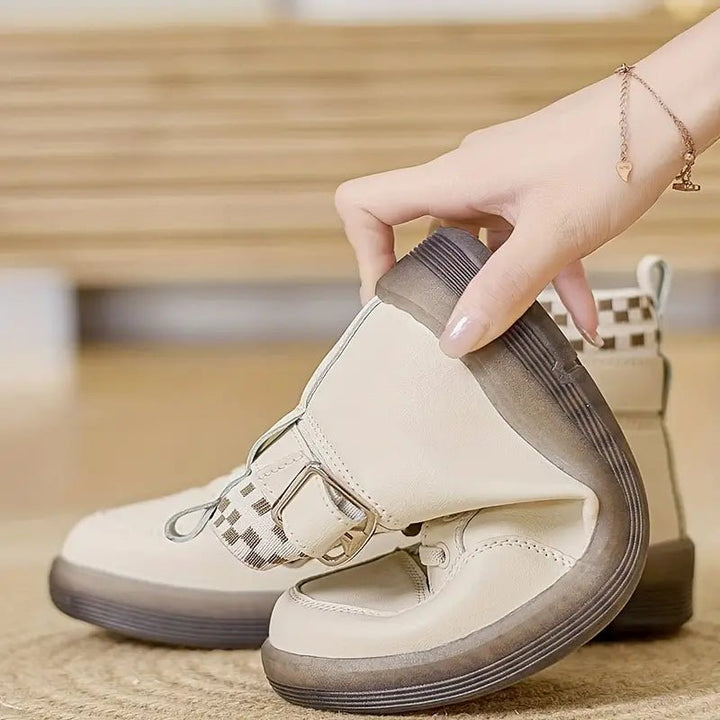 Karisa | Sporty Platform Lace - Up Sneakers - Boots - MOOD Melbourne