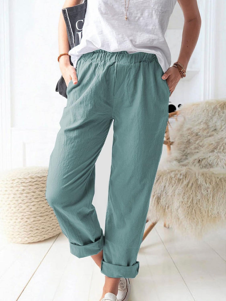 Leonie | Everyday Relaxed Casual Pants - Pants - MOOD Melbourne