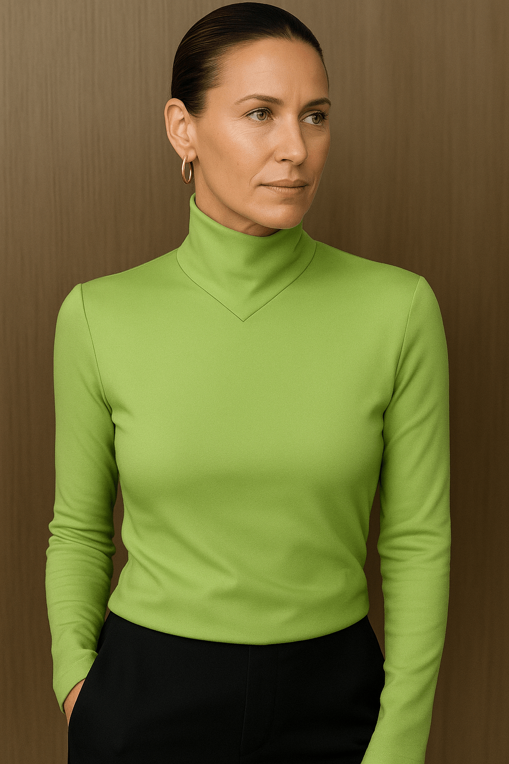 Léonie | Refined High - Neck Women’s Top - Tops - MOOD Melbourne